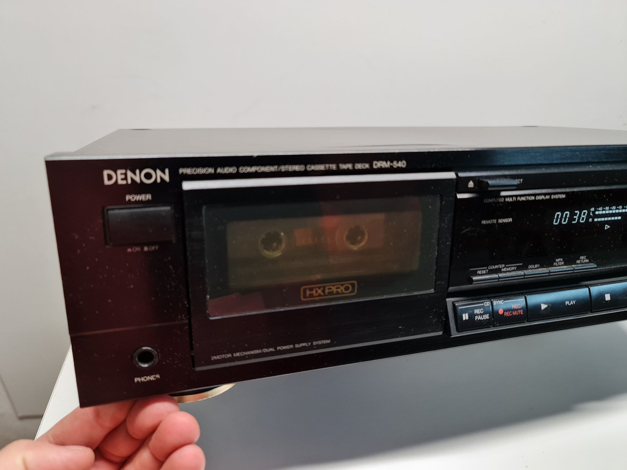 Denon DRM 540 magnetofon vintage