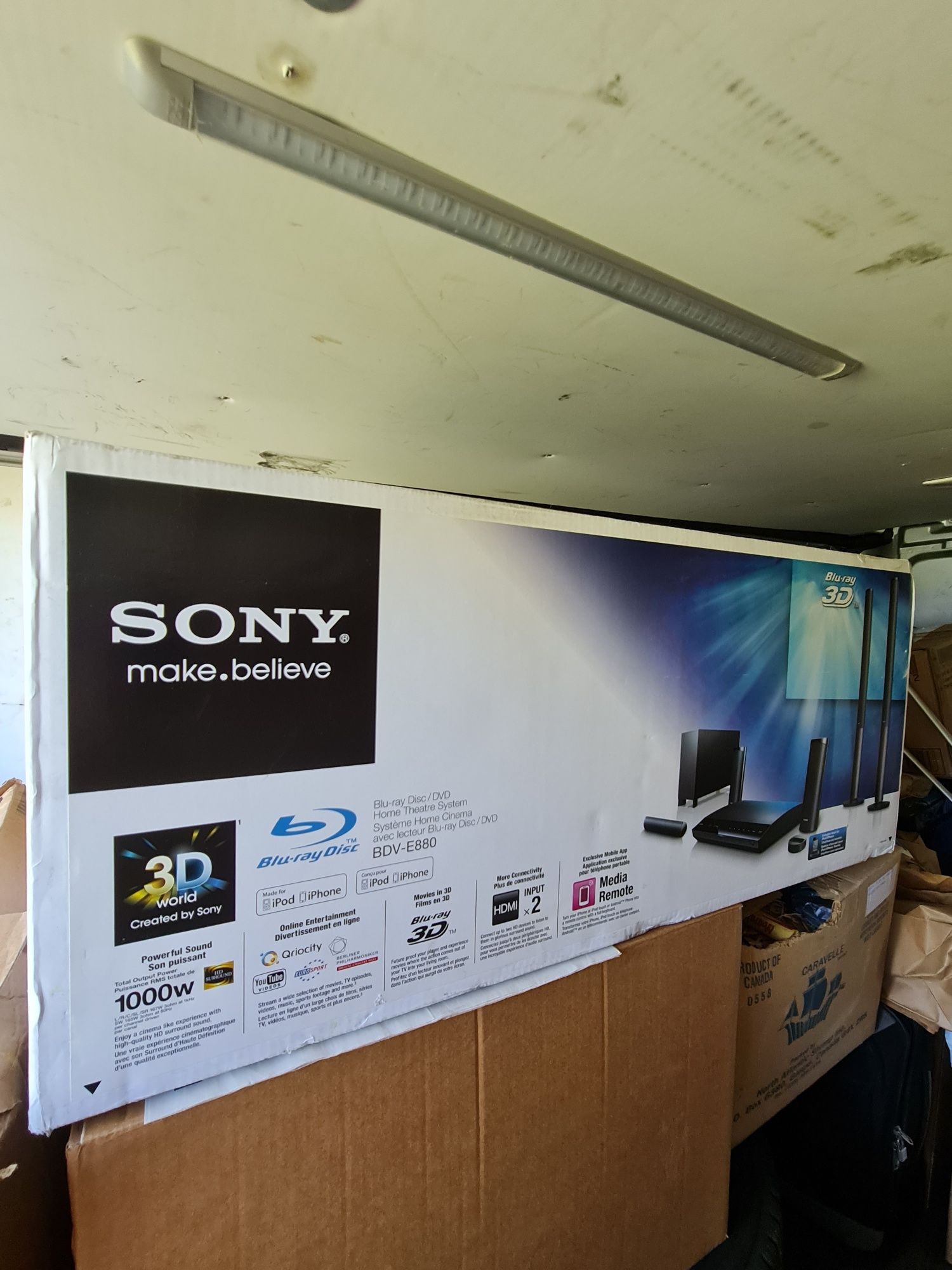 Sprzedam nowy zestaw kina domowego Sony BDV-E880