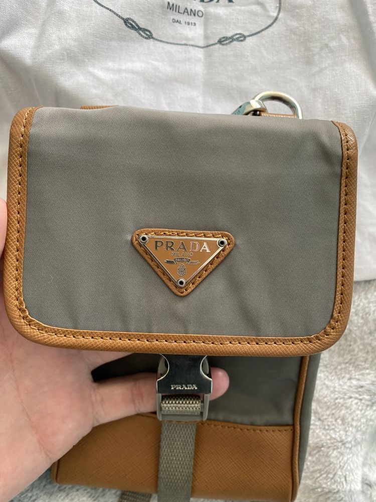 Сумка prada phone bag оригинал винтаж