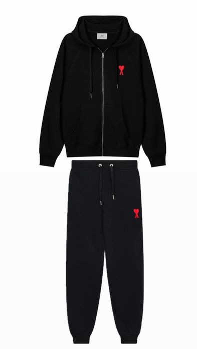 Костюм AMI зіп худі та джогери