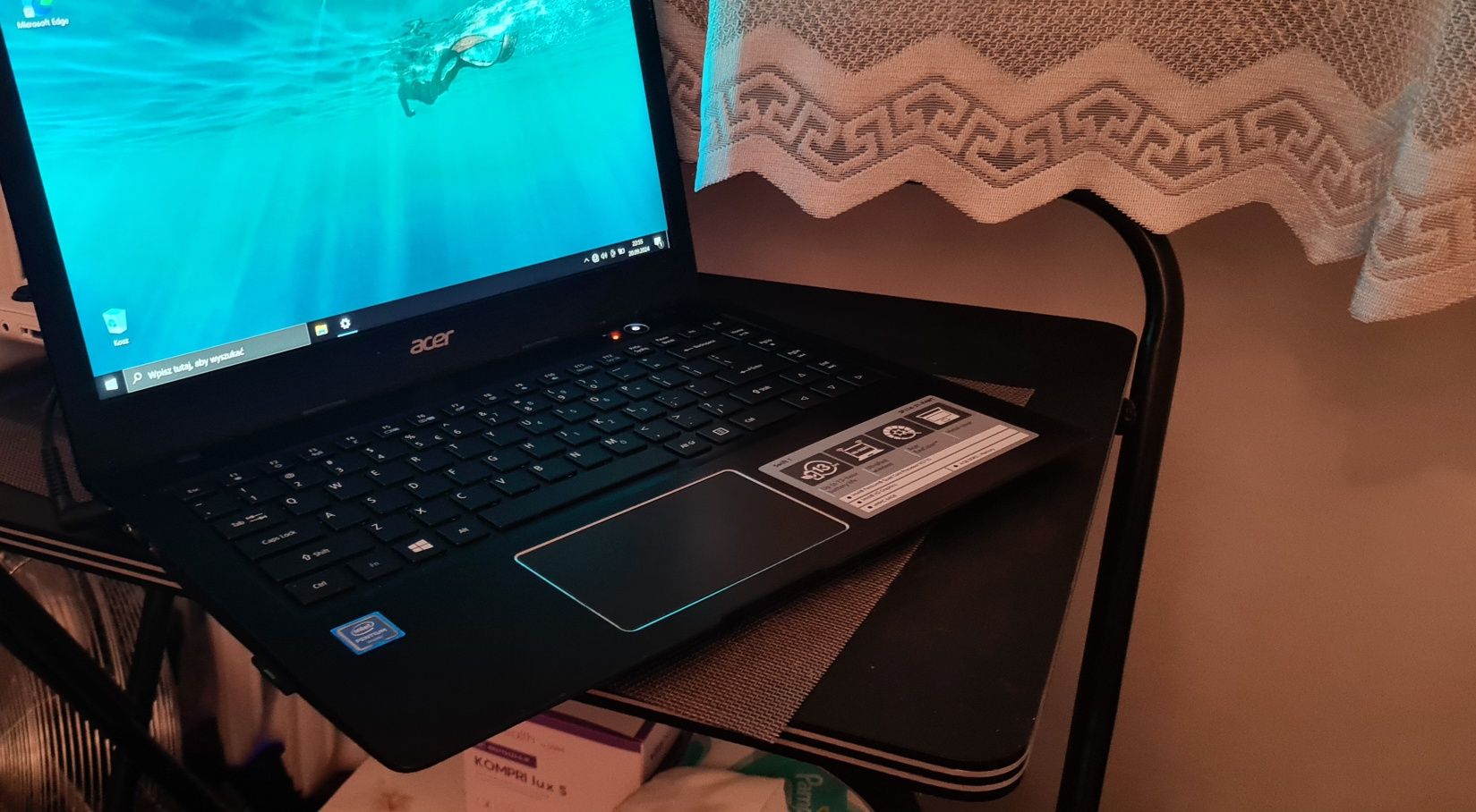 Acer Swift 1 14"/ Pentium Quad-Core / 128GB / Bateria 10 Godzin / W10