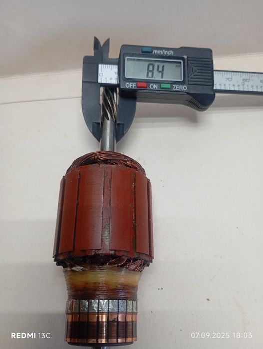 Якорь двигателя от мясорубки.