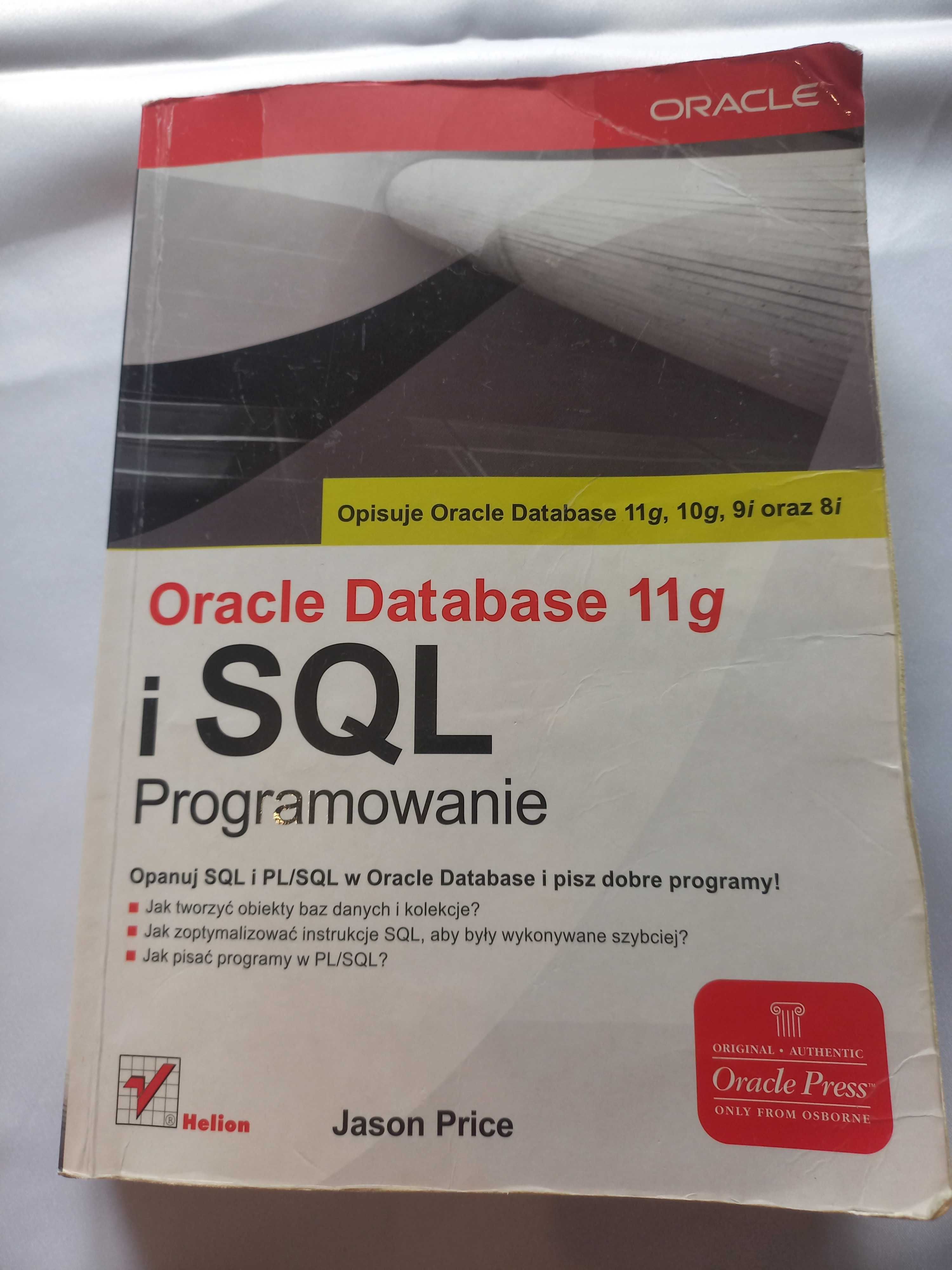 Nauka SQL- Oracle Database 11g i SQL – Jason Price