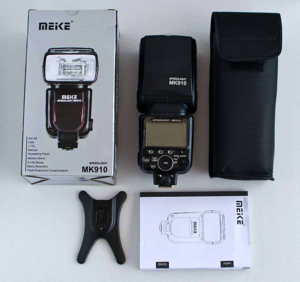 Спалах Meike MK910 (E-TTL, I-TTL) для Nikon