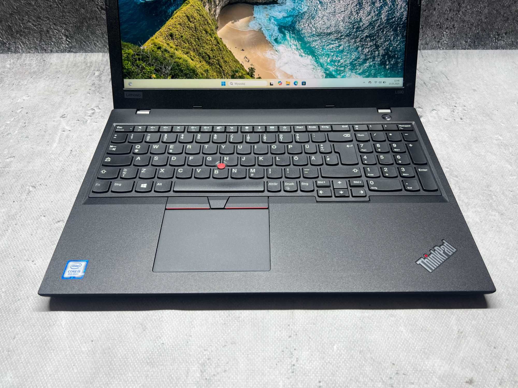 ThinkPad L590 / INTEL i5 8265 3.9GHz / 16GB DDR4 / 256GB SSD / 15.6FHD