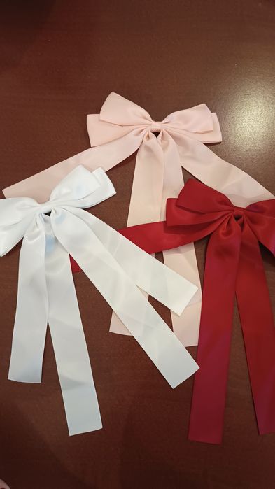 Zestaw spinek do wlosów kokardy