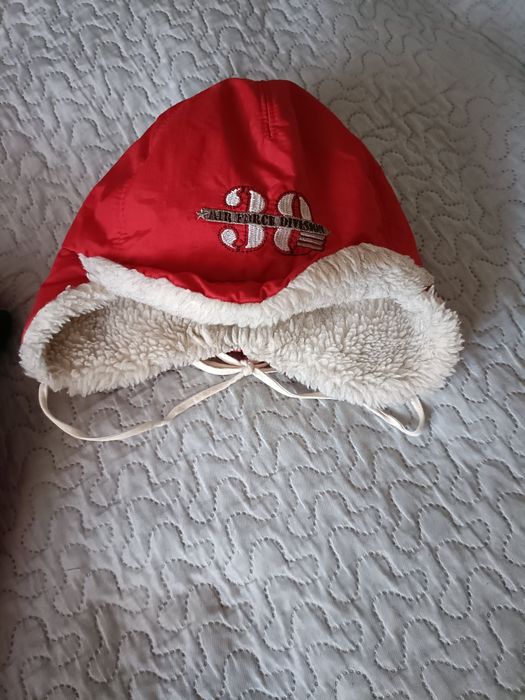 Kurtka zimowa r. 122 +czapka