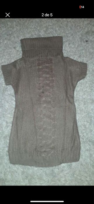 Camisola de malha nova com etiqueta, Blanco