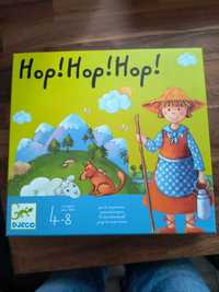 Gra planszowa dla dzieci "Hop! Hop! Hop!"