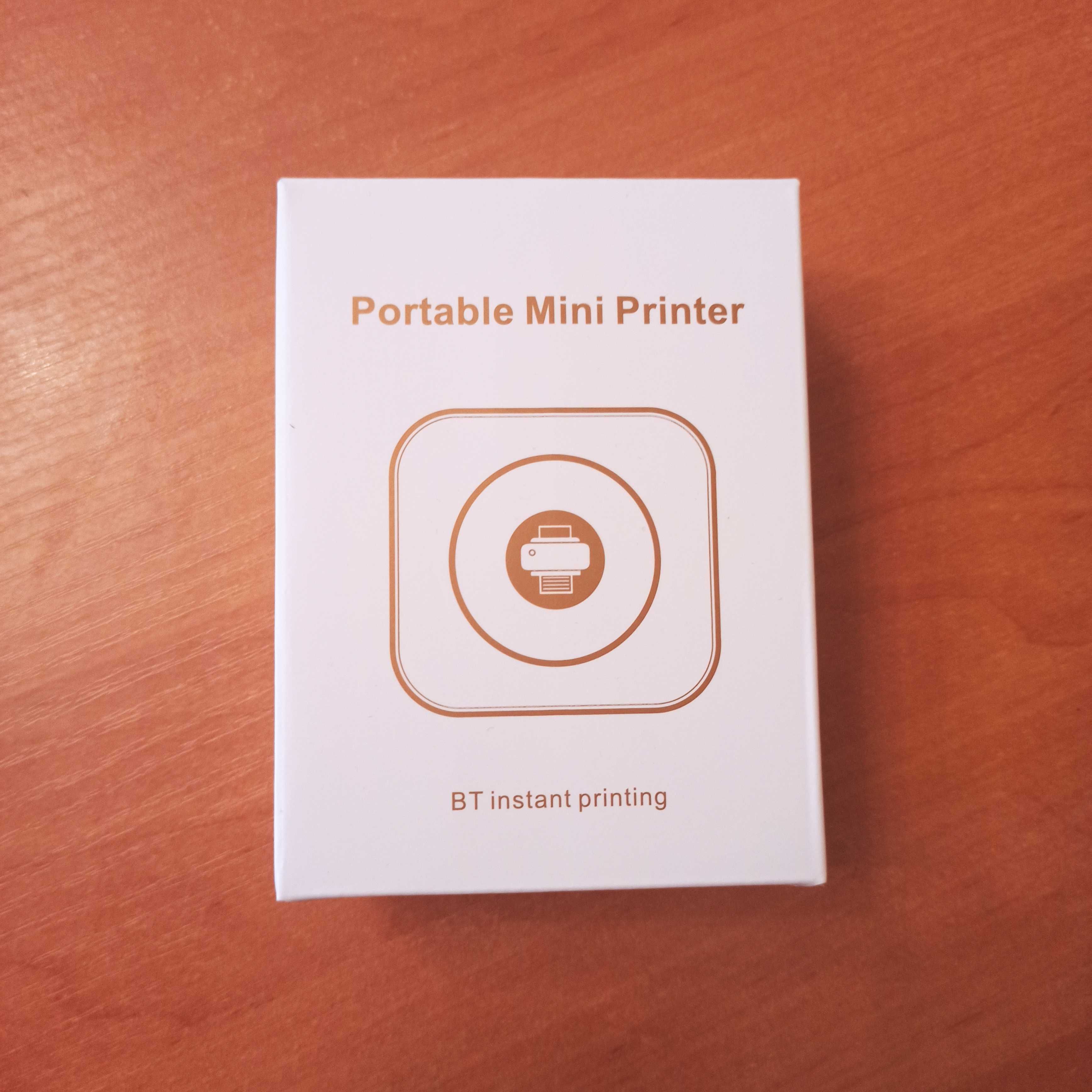 НОВЫЙ Портативный Принтер JETIX Mini Wi-print C9 printer для смартфона