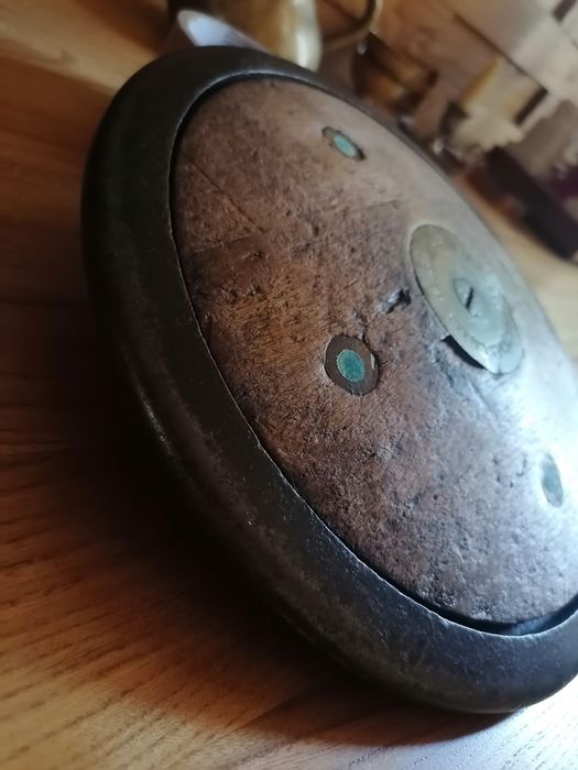 Stary zabytkowy dysk olimpijski olimpiada pamiątka sportowa