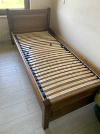 Kompletne nowe łóżko: rama, stelaż i materac