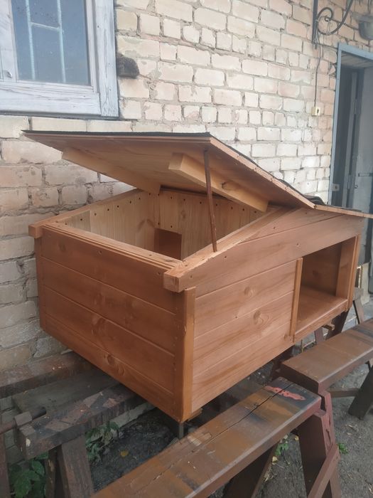 Буда для собаки утеплена