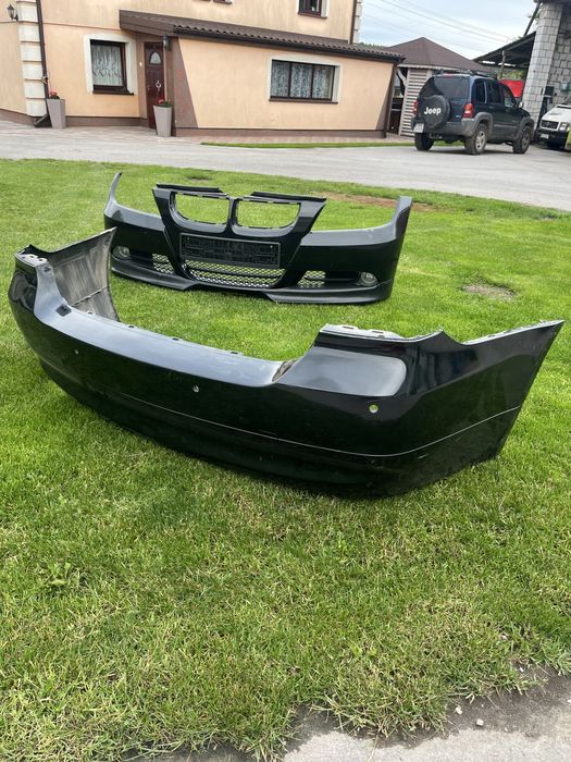 Zderzak tył BMW E90 przedlift 475 zderzak tylni black sapphire metalli
