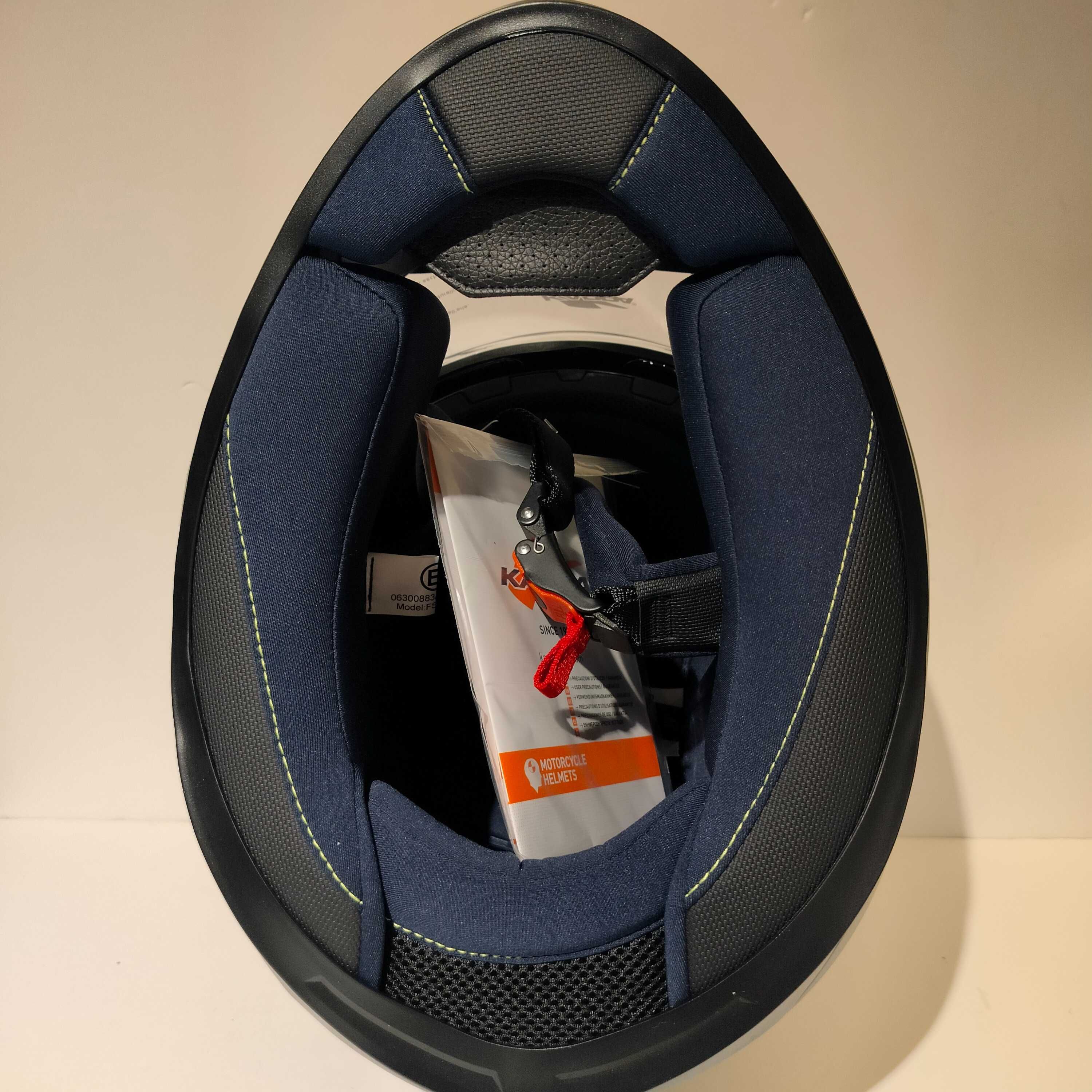 Capacete Integral Kappa Kv50 mota scooter novo