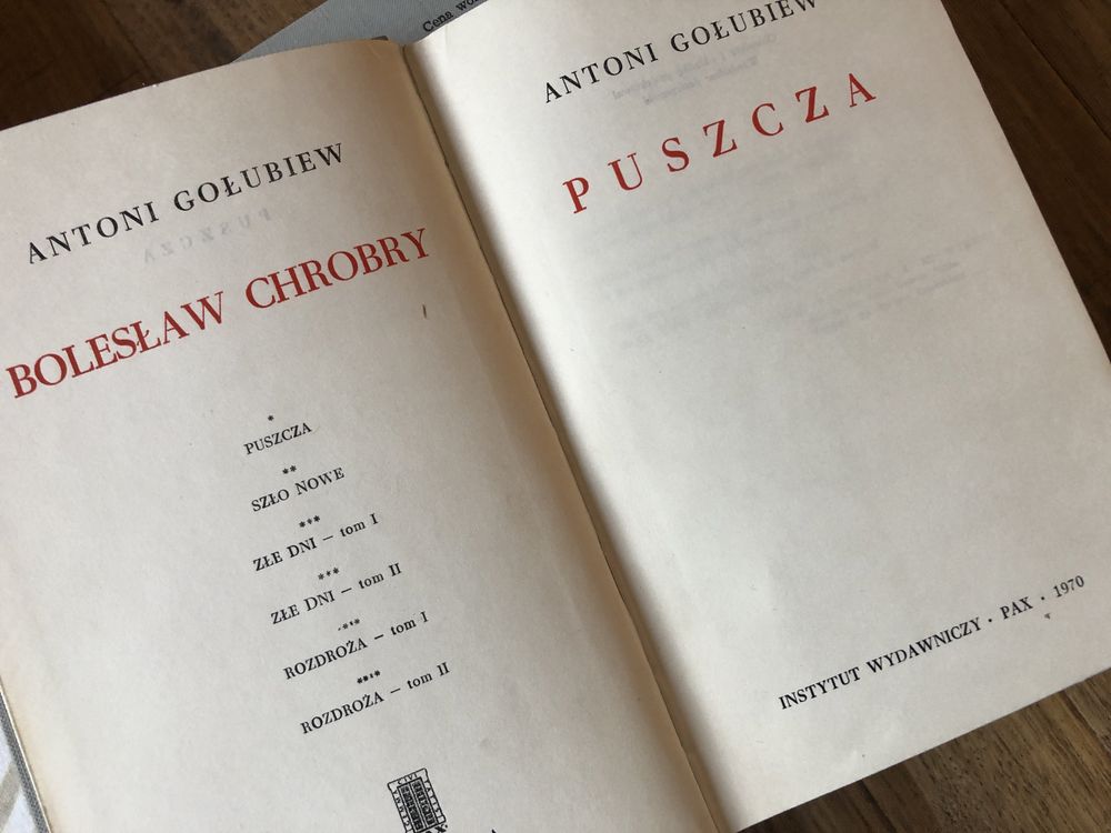 Bolesław Chrobry - Antoni Gołubiew Pax Warszawa