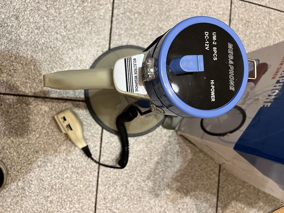 Громкоговоритель рупор орало ручной мегафон GTC 25SRU