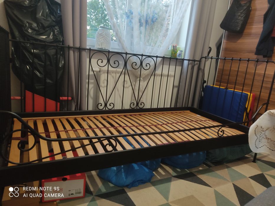 Łóżko metalowe 90/200