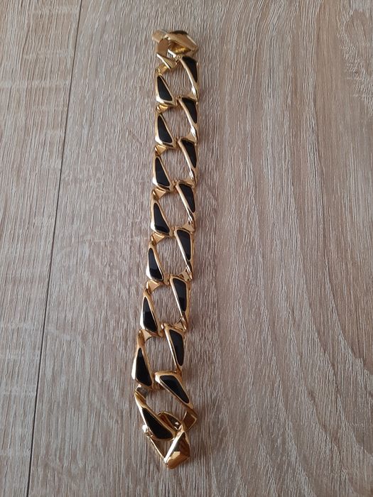 Bransoletka damska imitacja złota