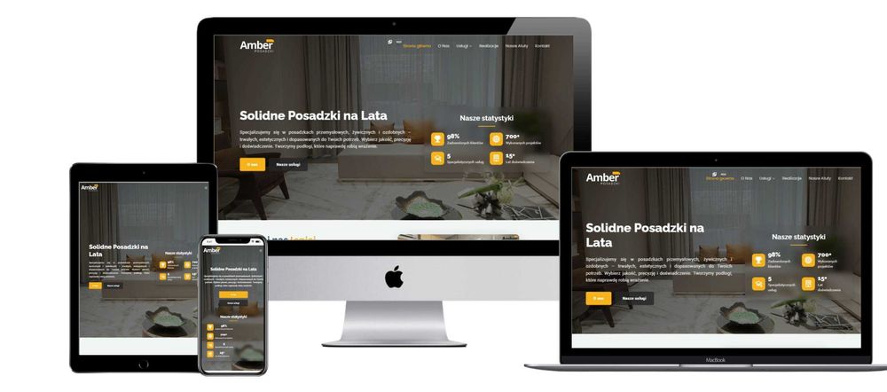 Strona internetowa dla firmy - pełna obsługa firm