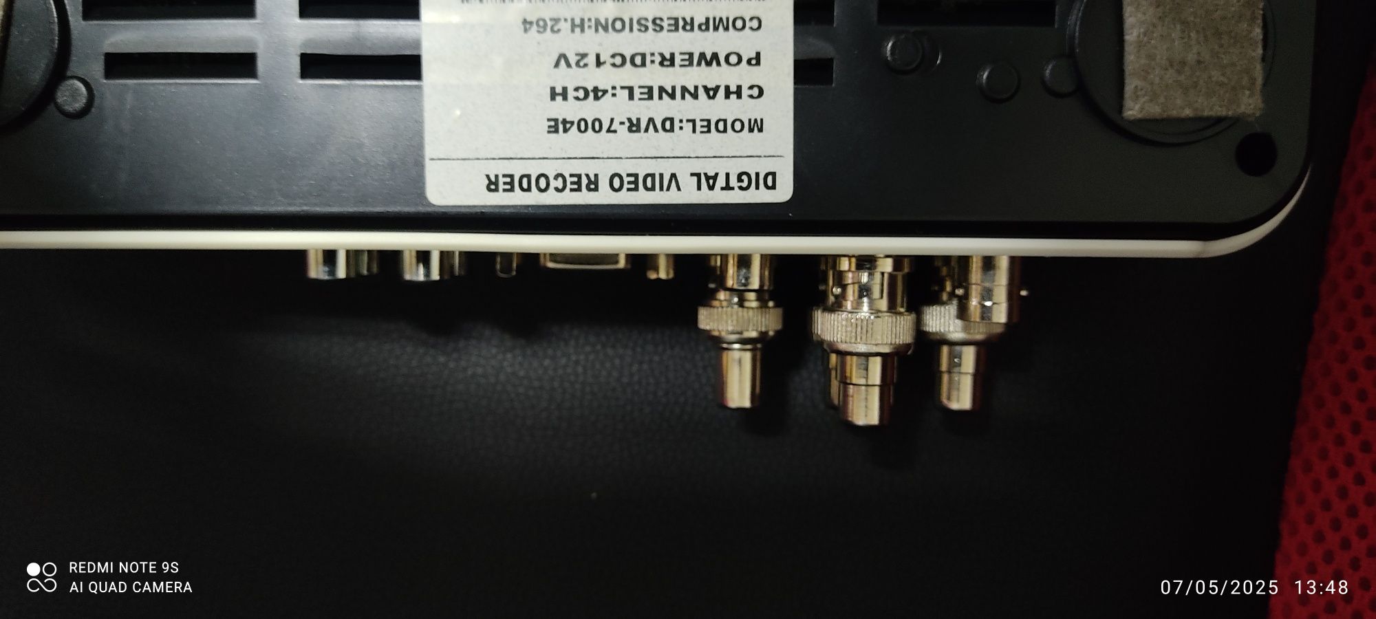 Gravador DVR 4 canais h.264 cctv