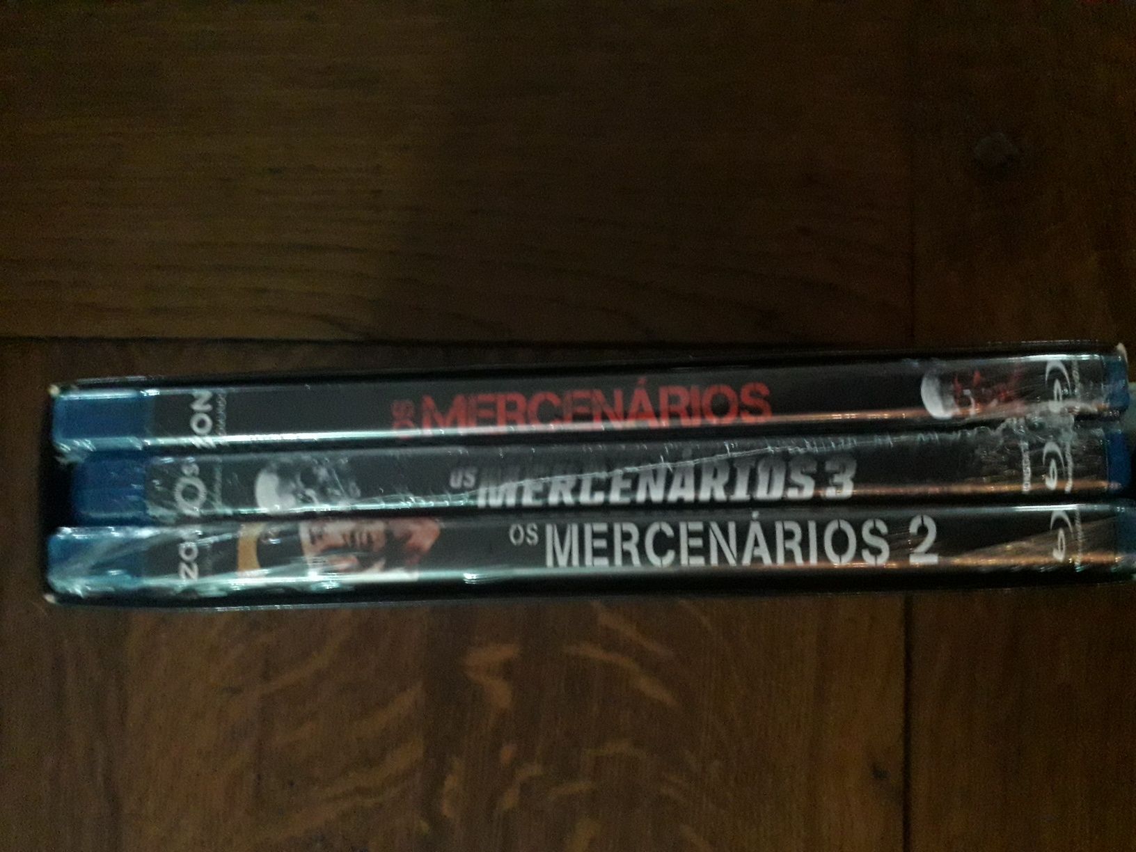 Trilogia os mercenários blu-ray