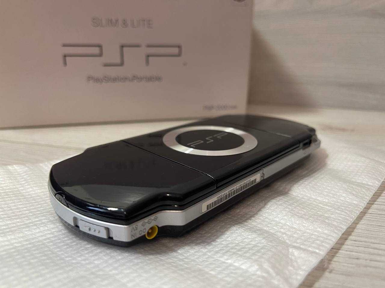 Sony PSP Slim 2008 Black 32GB+40 Ігор встановлено Повний Комплект