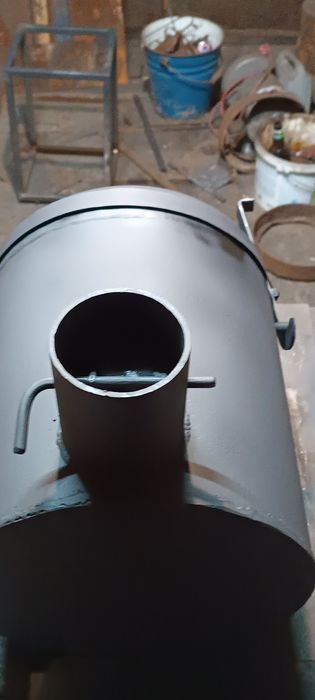 Буржуйка,з газового баллона