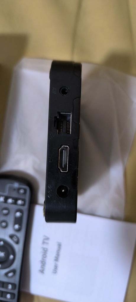 TV Box T95 Max Android 4GB+32GB Como Nova