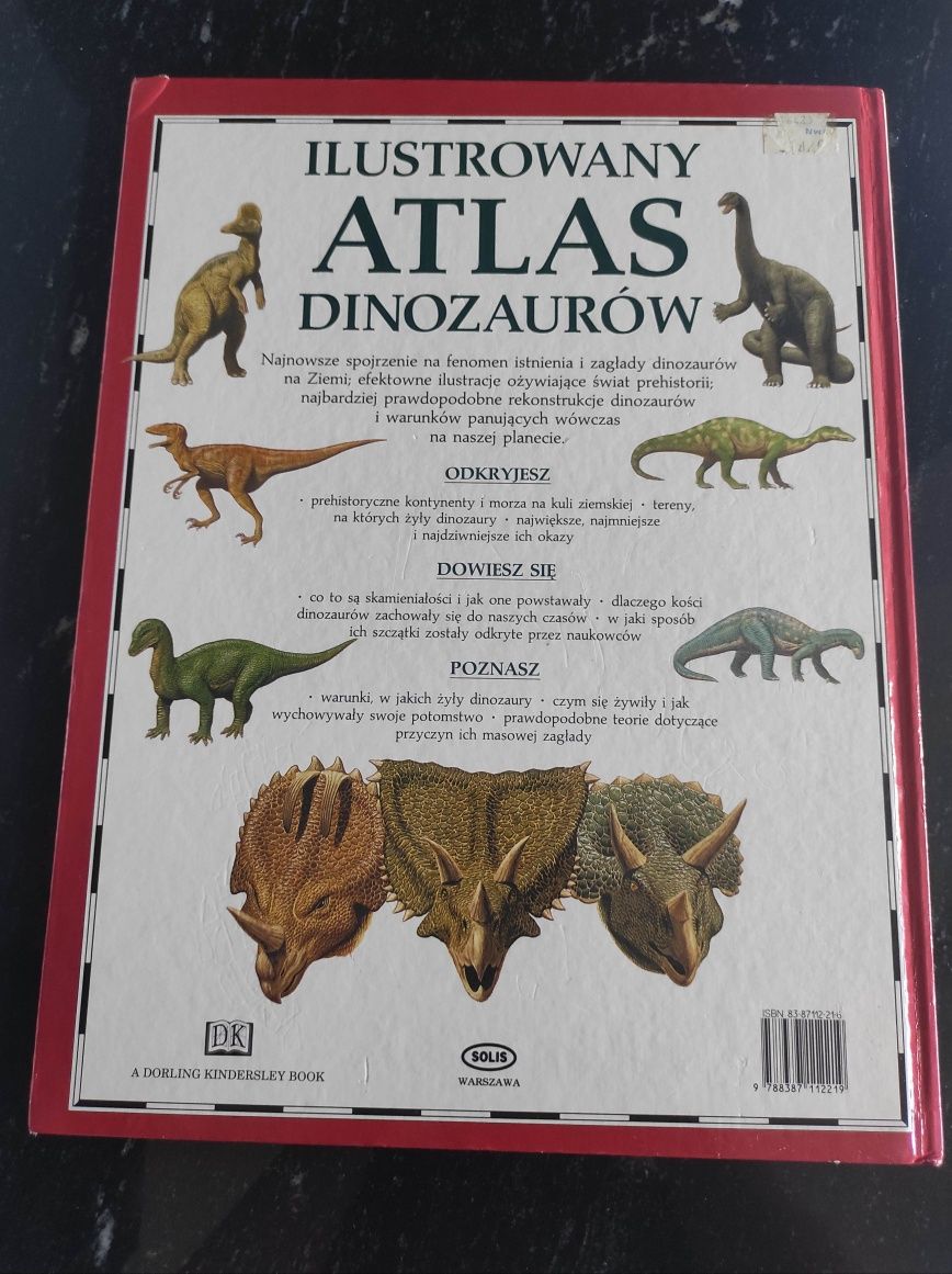 Ilustrowany atlas dinozaurów