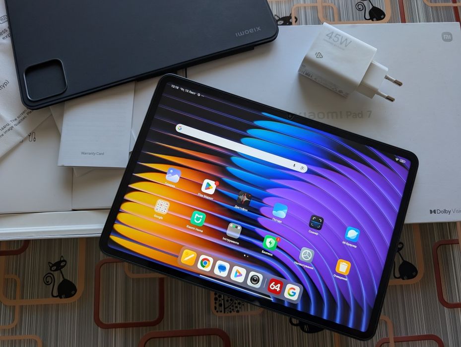 ІДЕАЛ Xiaomi Pad 7 Gray 8-256Gb/Global/3.2K дисплей/144Гц/12 циклів