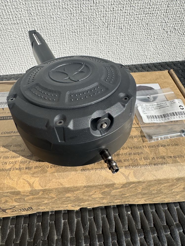 AAP-01 com kit SMG e Drum Mag Airsoft