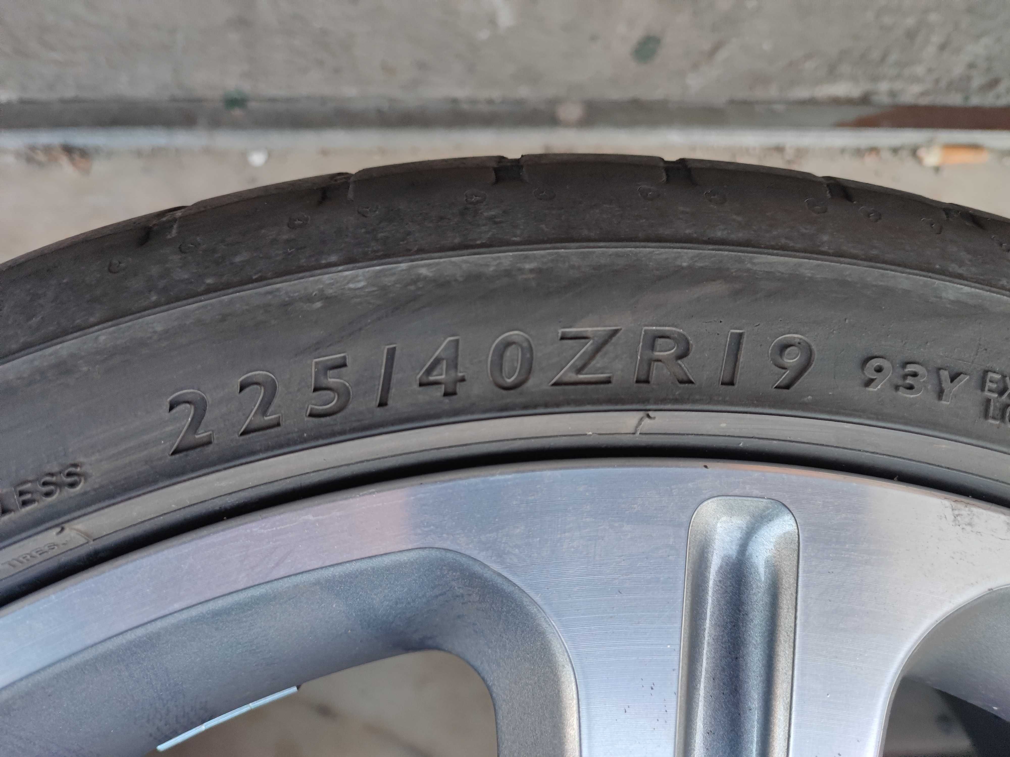 Jantes 19 Mercedes-Benz c pneus 225/40ZR19