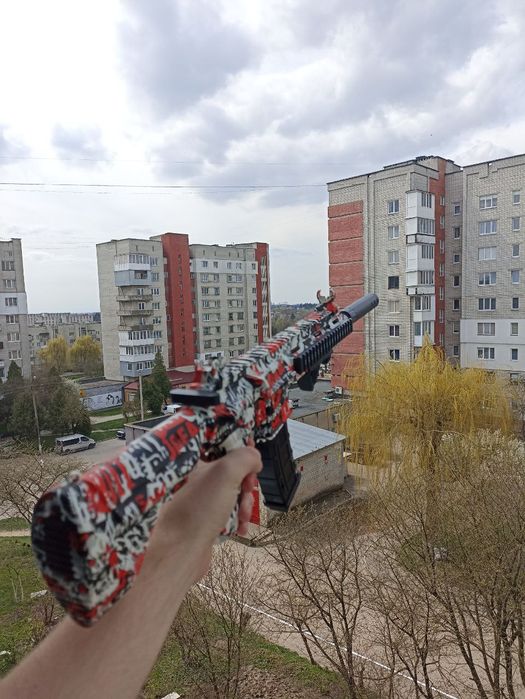 Автомат на орбізах м416 на орбизах дитячий автомат