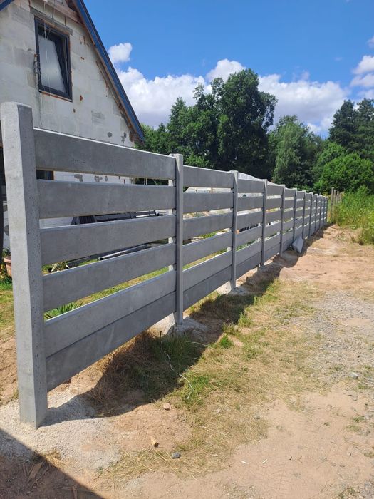 Ogrodzenia betonowe Płyty słupki Producent