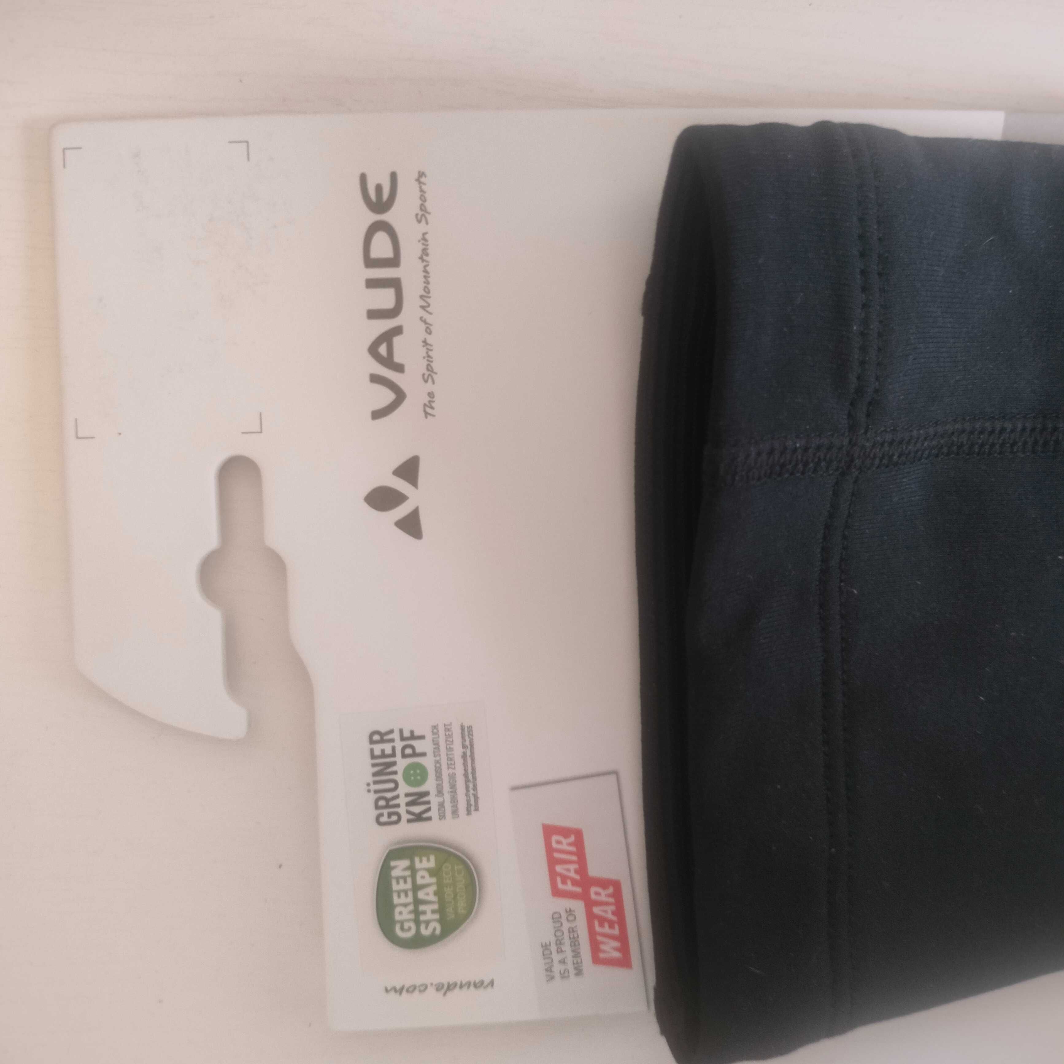 Rękawy termoaktywne VAUDE II Armstulpen – nowe, czarne, rozmiar M
