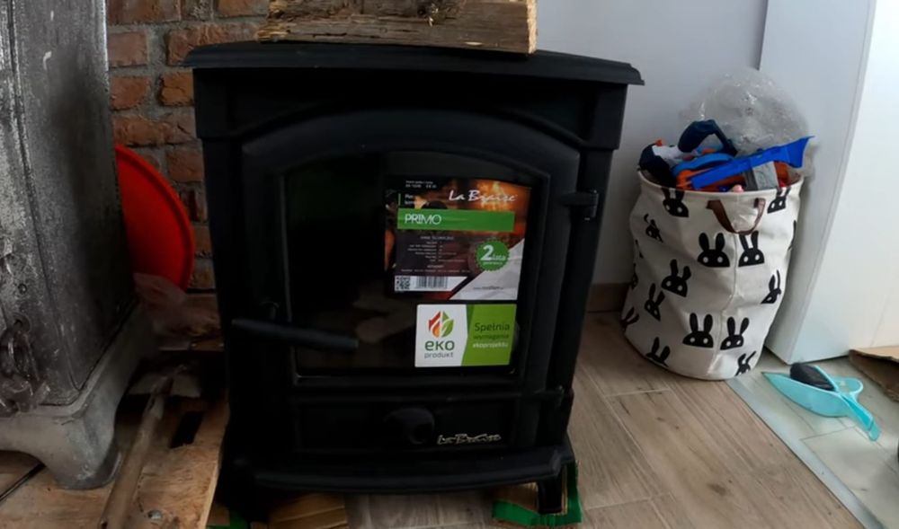 Nowy kominek z demontażu nominal 7 kw