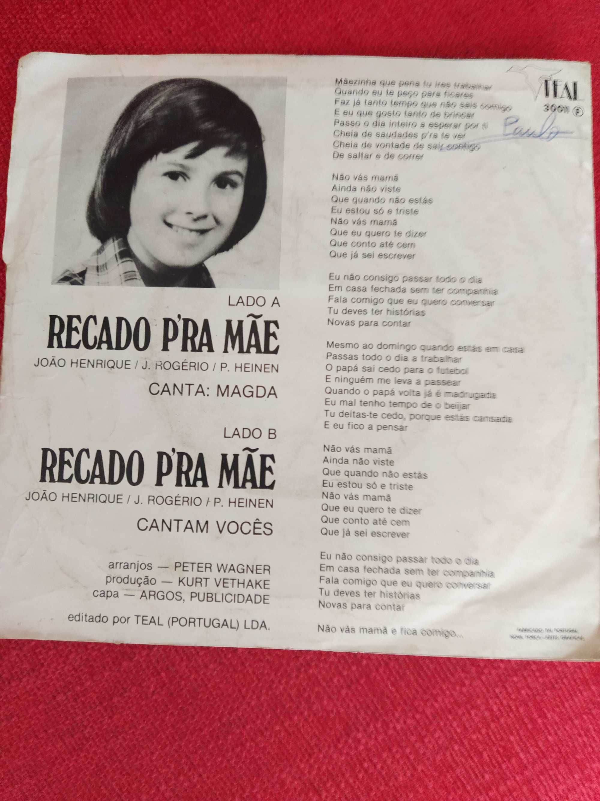 Single Recado p'ra Mãe - Magda