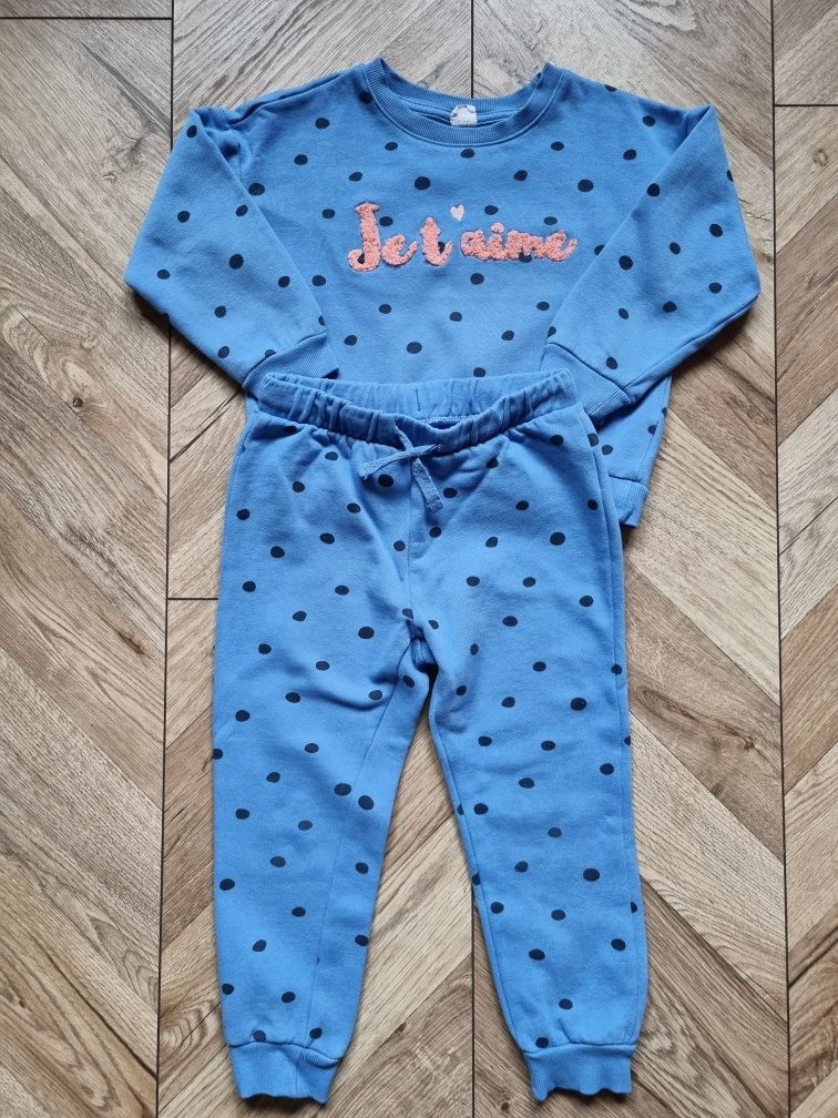 Zestaw paka ubranek dla dziewczynki Zara h&m 104