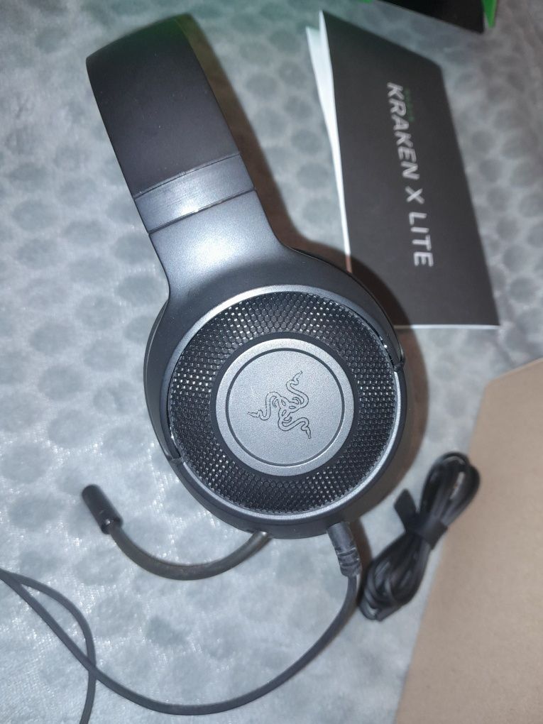 Słuchawki przewodowe RAZER Kraken X Lite Stan bardzo dobry