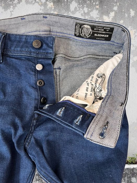 Diesel Sleenker roz. W29 L32 męskie dżinsy slim skinny wash 084HR
