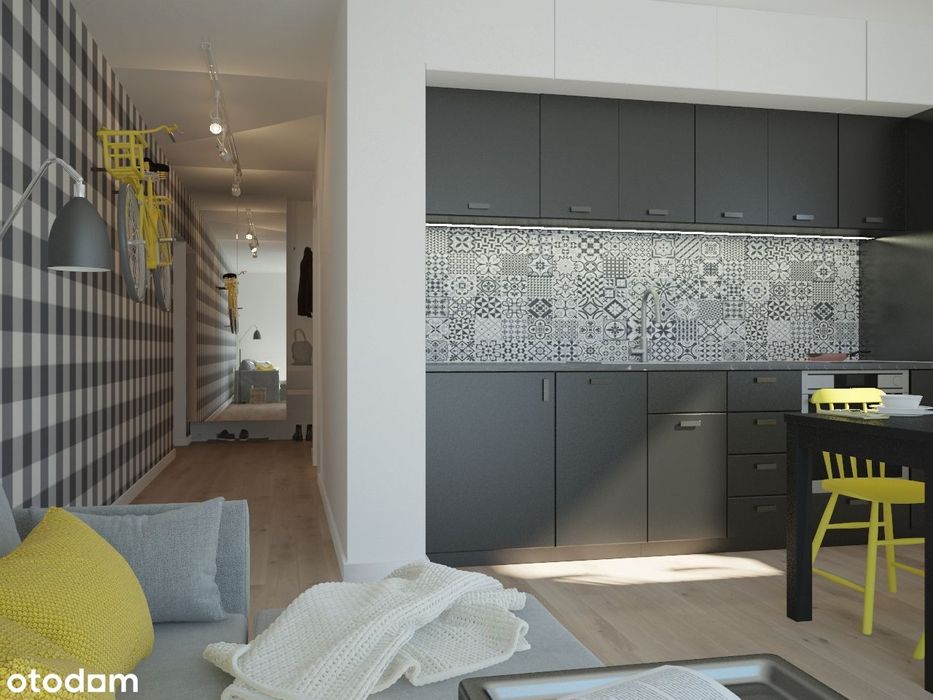 mieszkanie 2 pokojowe ze skrytką,