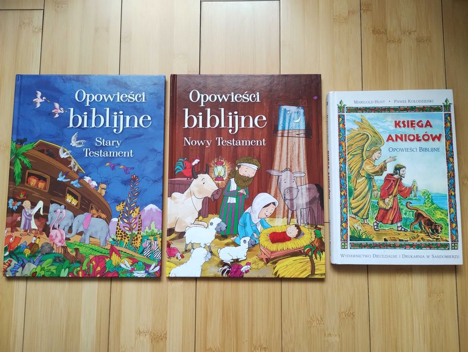 Opowieści biblijne : Stary Testament + Nowy Testament + Księga aniołów