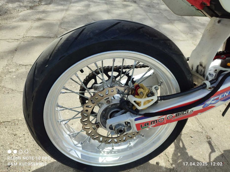 Zarejestrowana Supermoto Super Moto Honda CRF450, 2005 rok