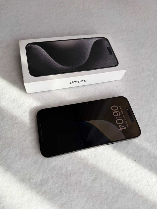 iPhone 15 Pro Max 256 GB Black Titanium. Stan Idealny! Faktura VAT