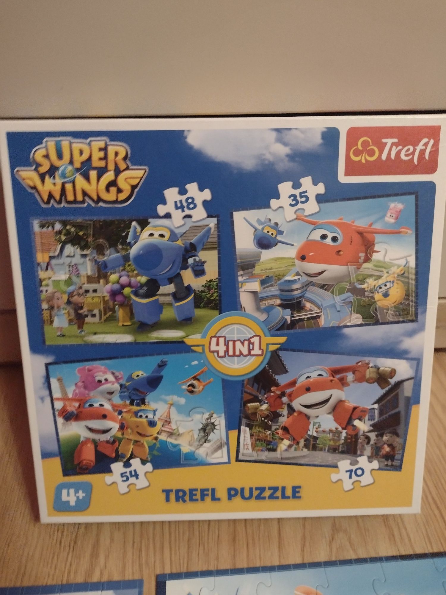 Puzzle Super Wings 4w1