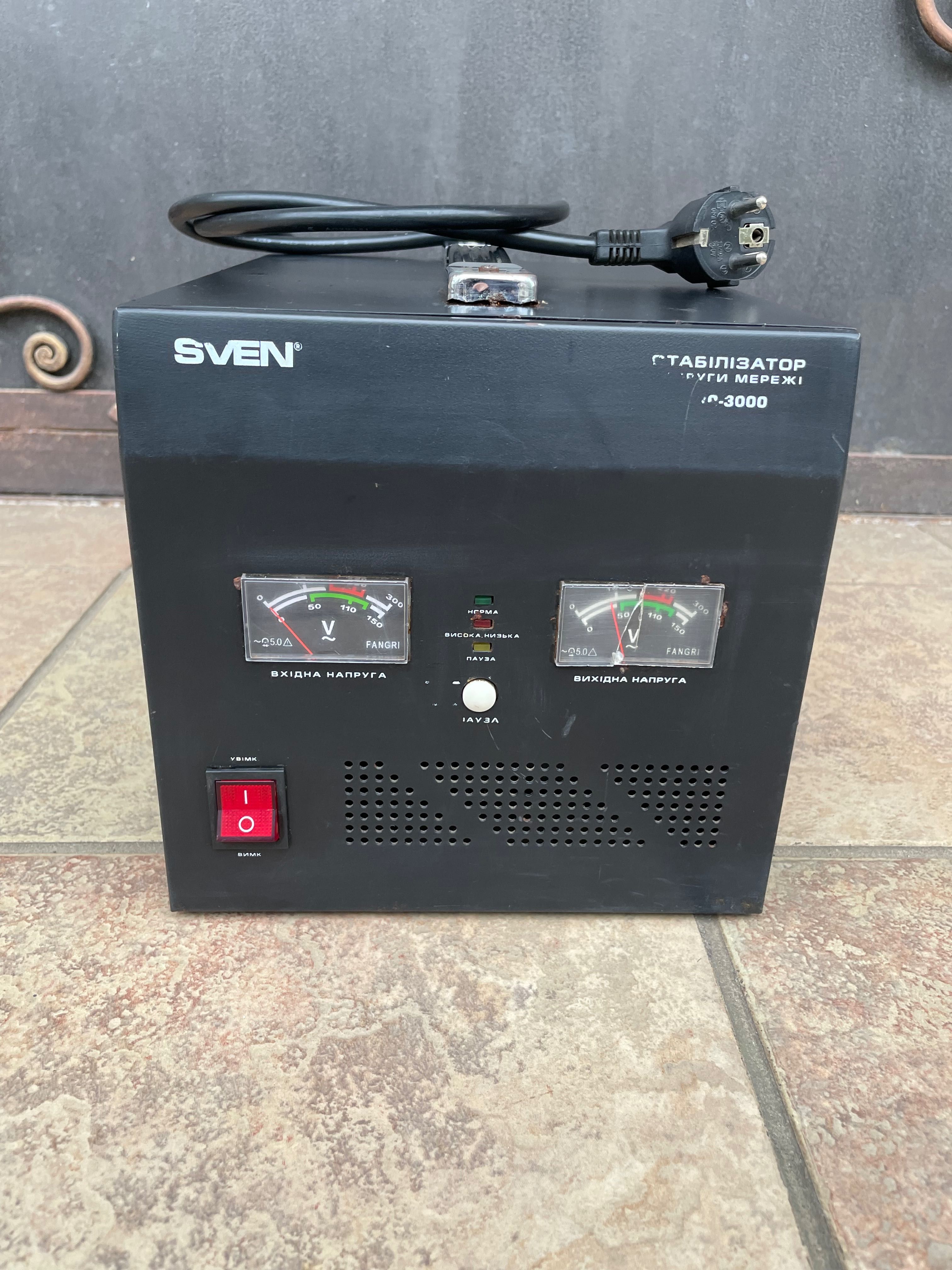 Стабилизатор напряжения SVEN AVR-3000