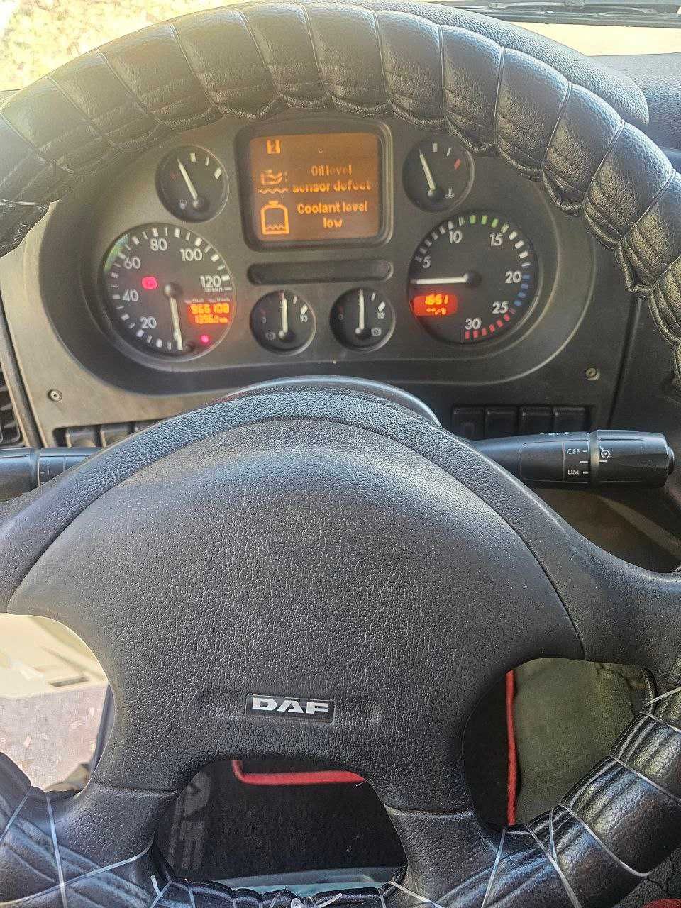 DAF 95 Super Space. стоит GPS-трекер