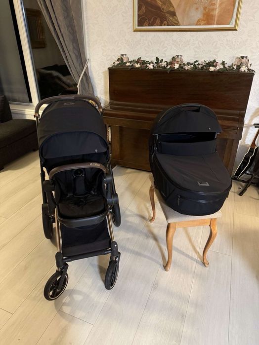 Cybex Priam 4.0 2w1 Rose Gold/Black w bdb stanie!