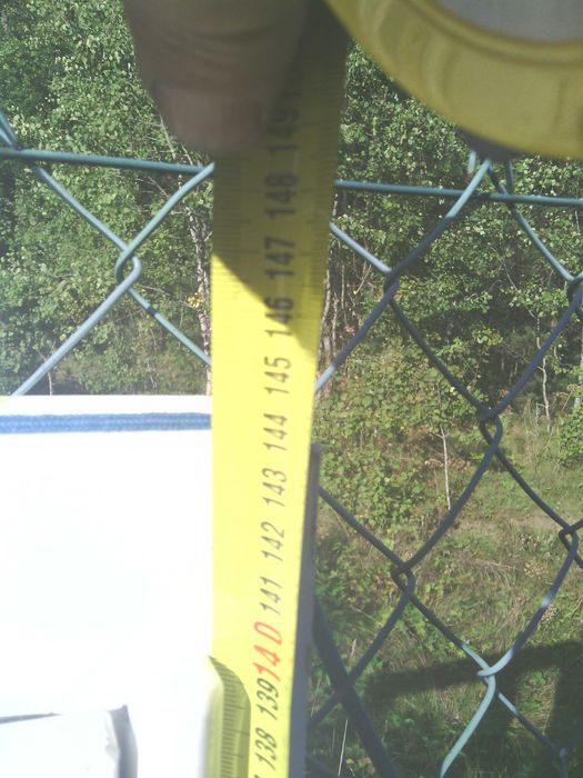 Okno plastikowe białe 146 x 143 otwieralno uchylne